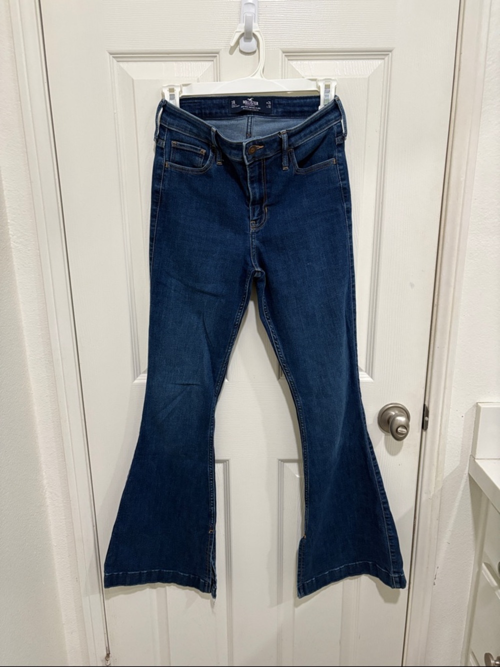 Hollister Deep Indigo Flare Jeans